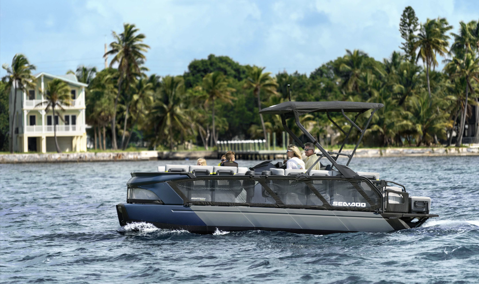 New blue 2025 Sea-Doo Switch for sale near Mandeville, LA